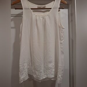 Loft, tank top, white, M